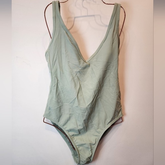 Kona Sol Sage One Piece Swimsuit Supportive Avacado Bathing Suit TT Size M - Picture 2 of 12